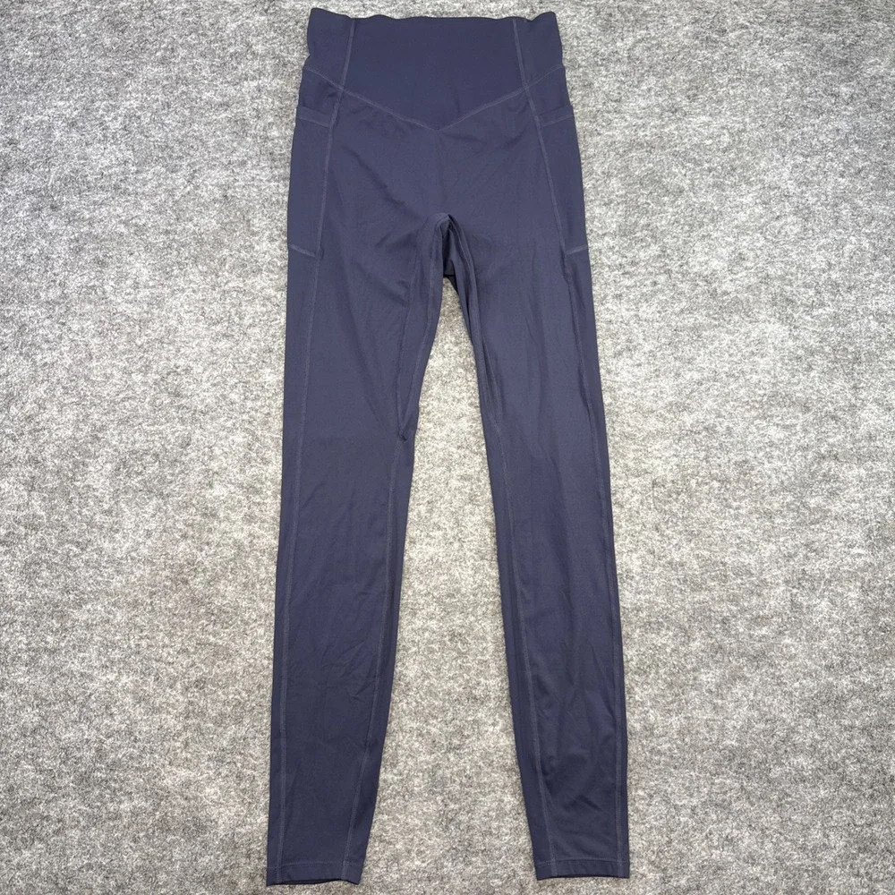Halara butt lifting leggings women's small blue active workout gym sexy NWOT